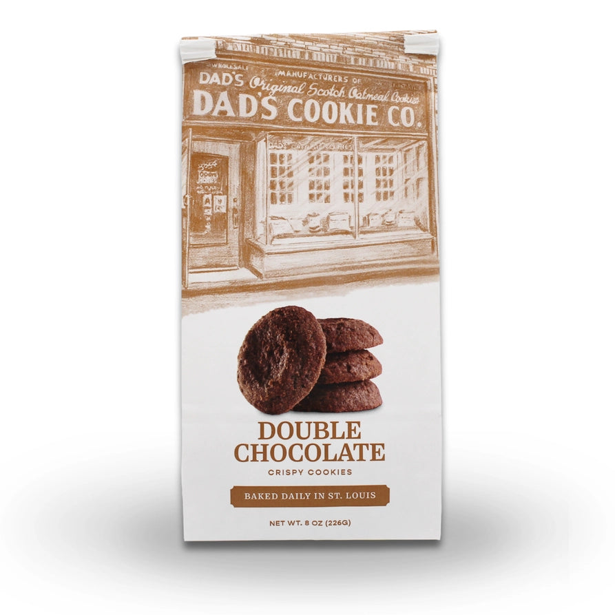 Double Chocolate Crispy Cookies