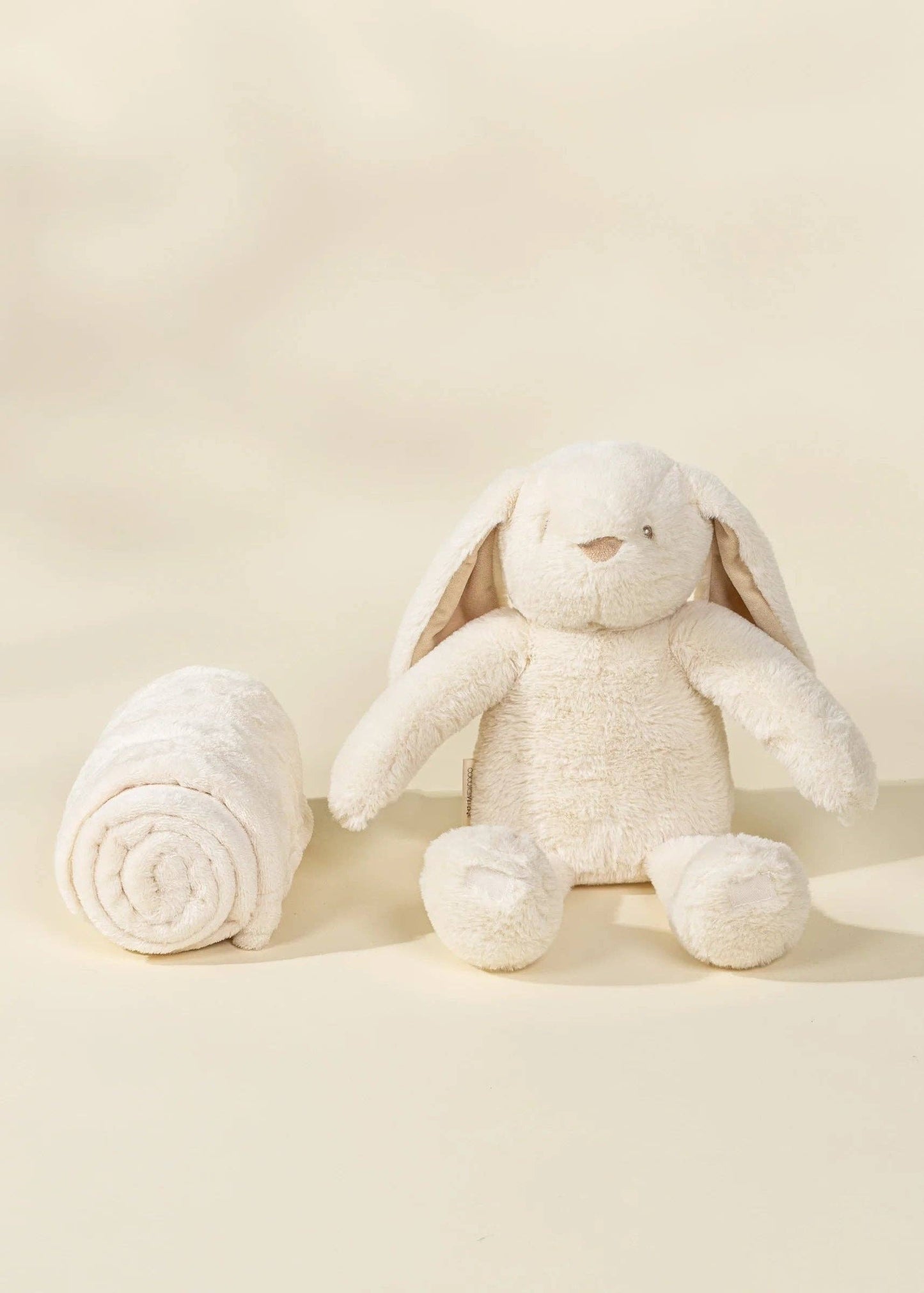 Bunny Plush & Snuggling Blanket Set