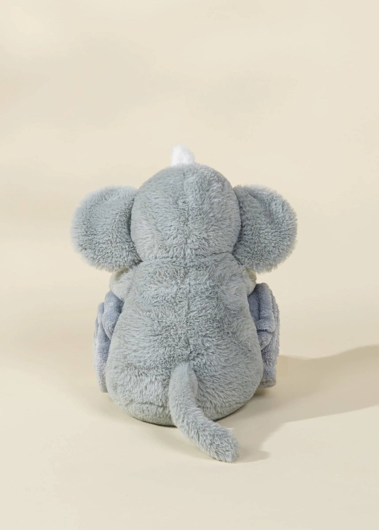 Elephant Plush & Snuggling Blanket Set