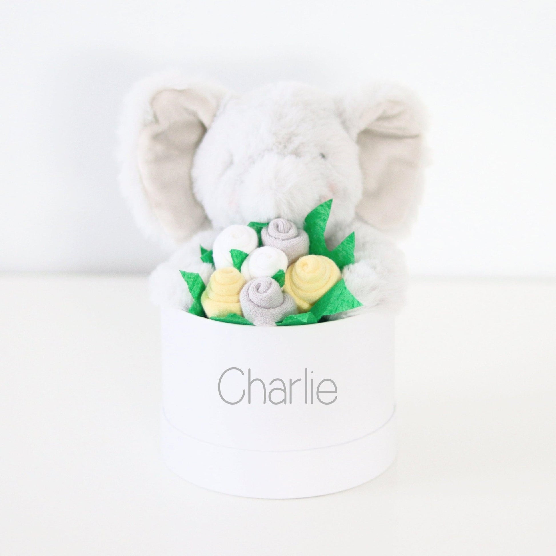 Elephant Plush Bouquet - Baby Blossom Company