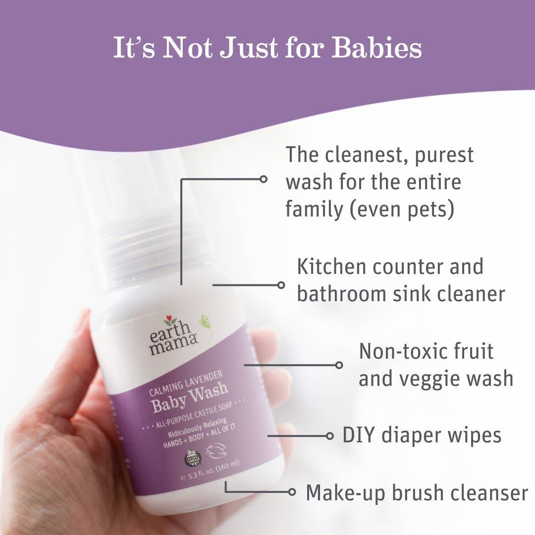 Calming Lavender Castile Baby Wash