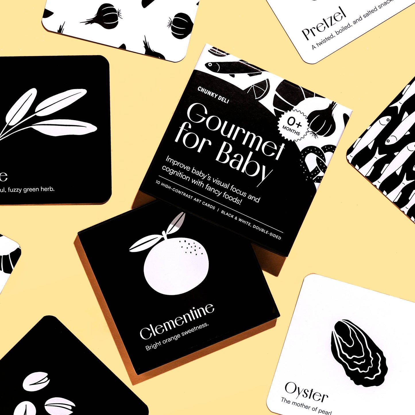 Gourmet for Baby - High Contrast Art Cards