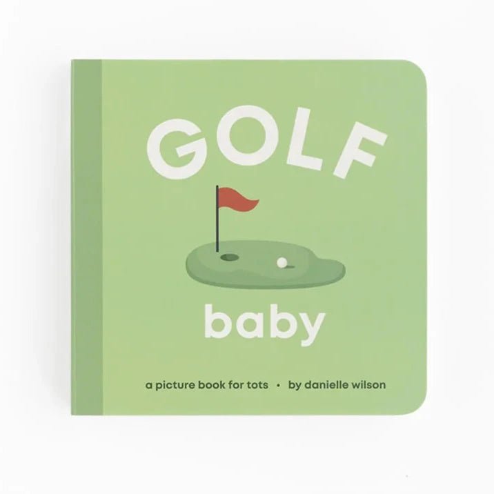 Golf Baby Board Book - Preorder: Ships 6/7 - Baby Blossom Company