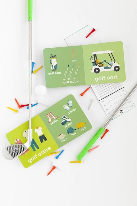 Golf Baby Board Book - Preorder: Ships 6/7 - Baby Blossom Company