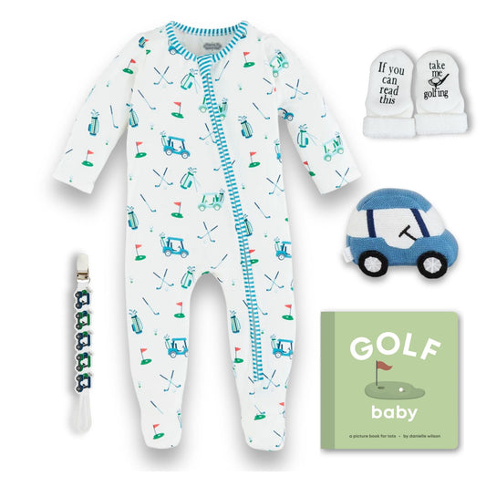 Golf Baby Gift Set Bundle - Boy - Baby Blossom Company