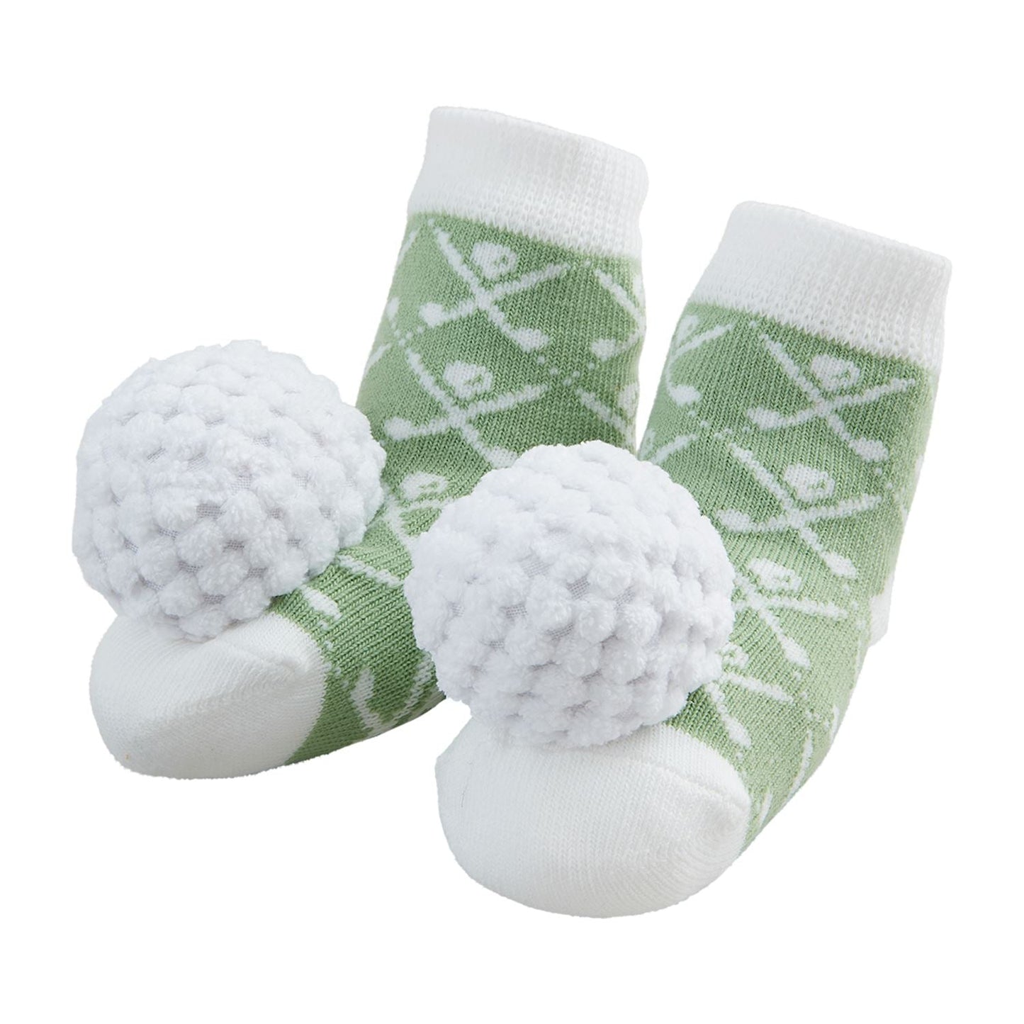 Golf Ball Rattle Toe Sock Set - Baby Blossom Company