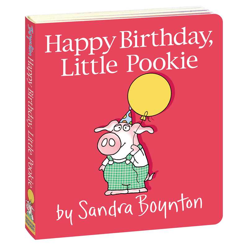 Happy Birthday, Little Pookie Board Book - Baby Blossom Company