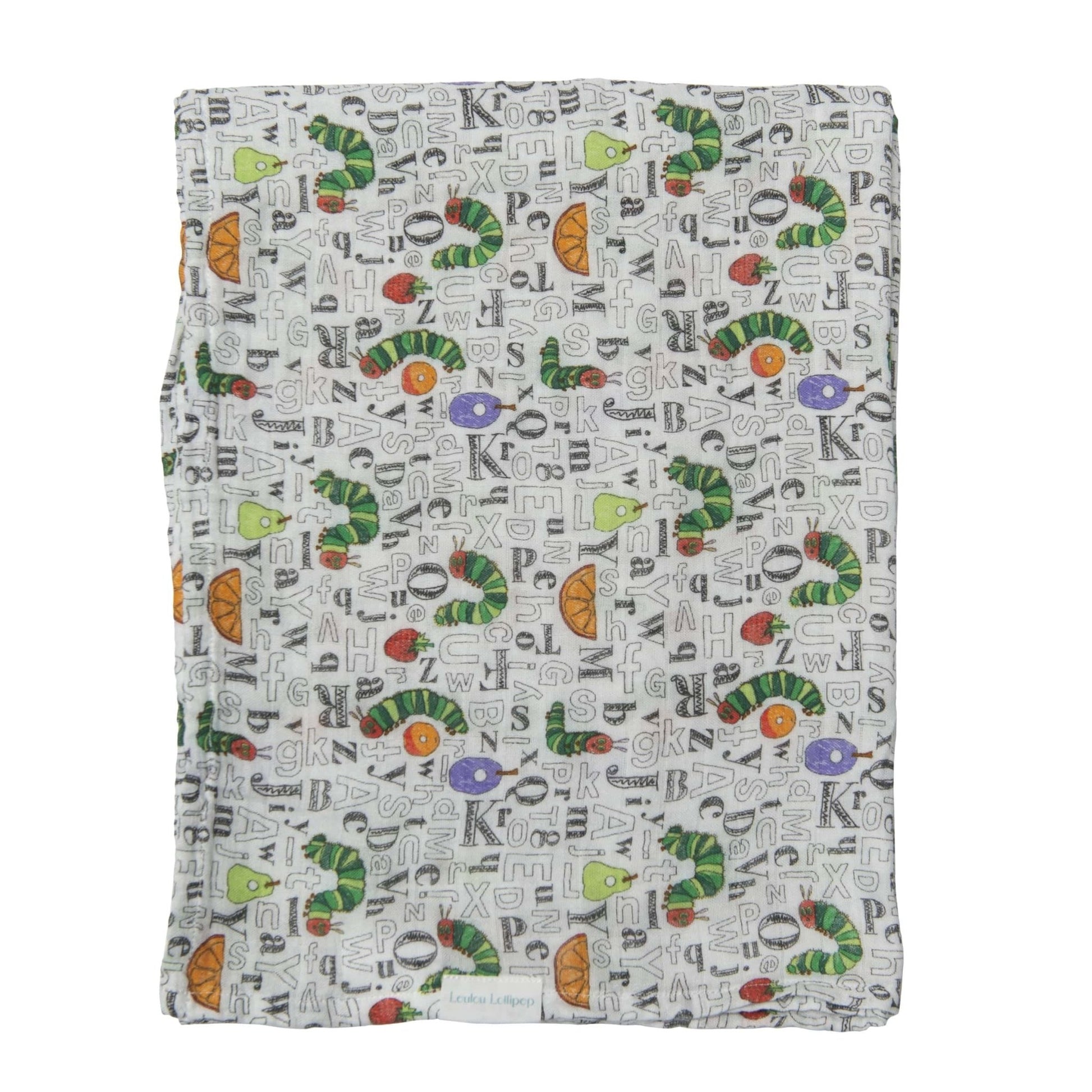 Hungry Caterpillar Muslin Swaddle - Baby Blossom Company