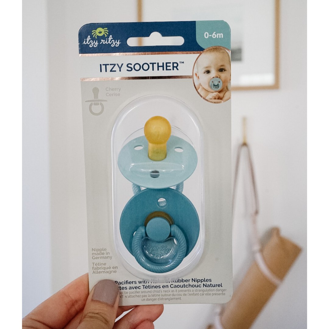 Itzy Soother™ Natural Rubber Paci Sets: Harbor + Coast - Baby Blossom Company