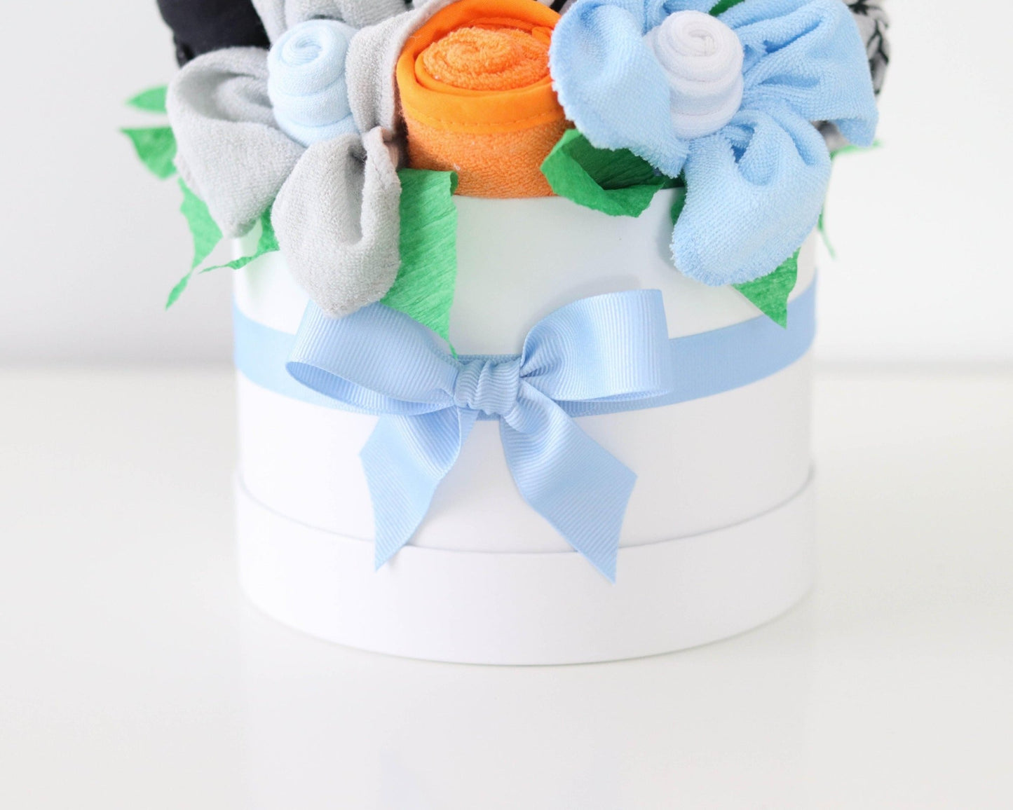 Jungle Buddies Baby Gift Box Bouquet Collection - Baby Blossom Company