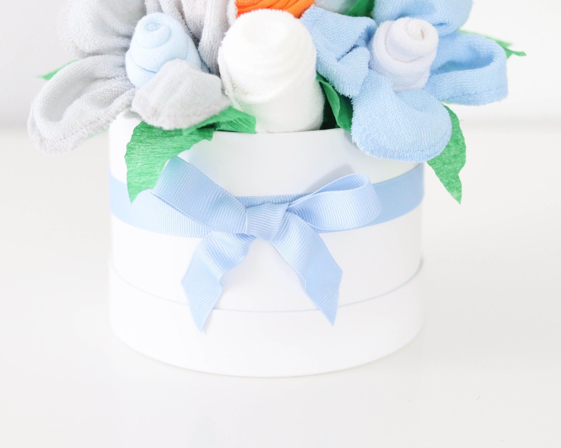 Jungle Buddies Baby Gift Box Bouquet Collection - Baby Blossom Company