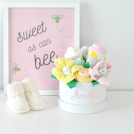 Lemon Baby Girl Gift Box - Petite - Baby Blossom Company