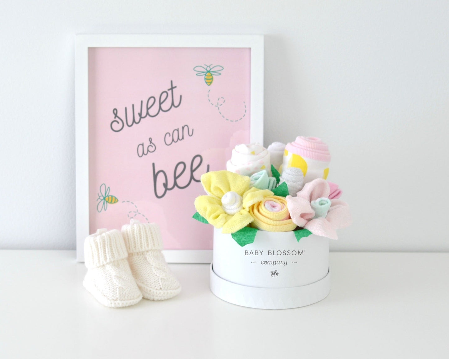 Lemon Baby Girl Gift Box - Petite - Baby Blossom Company