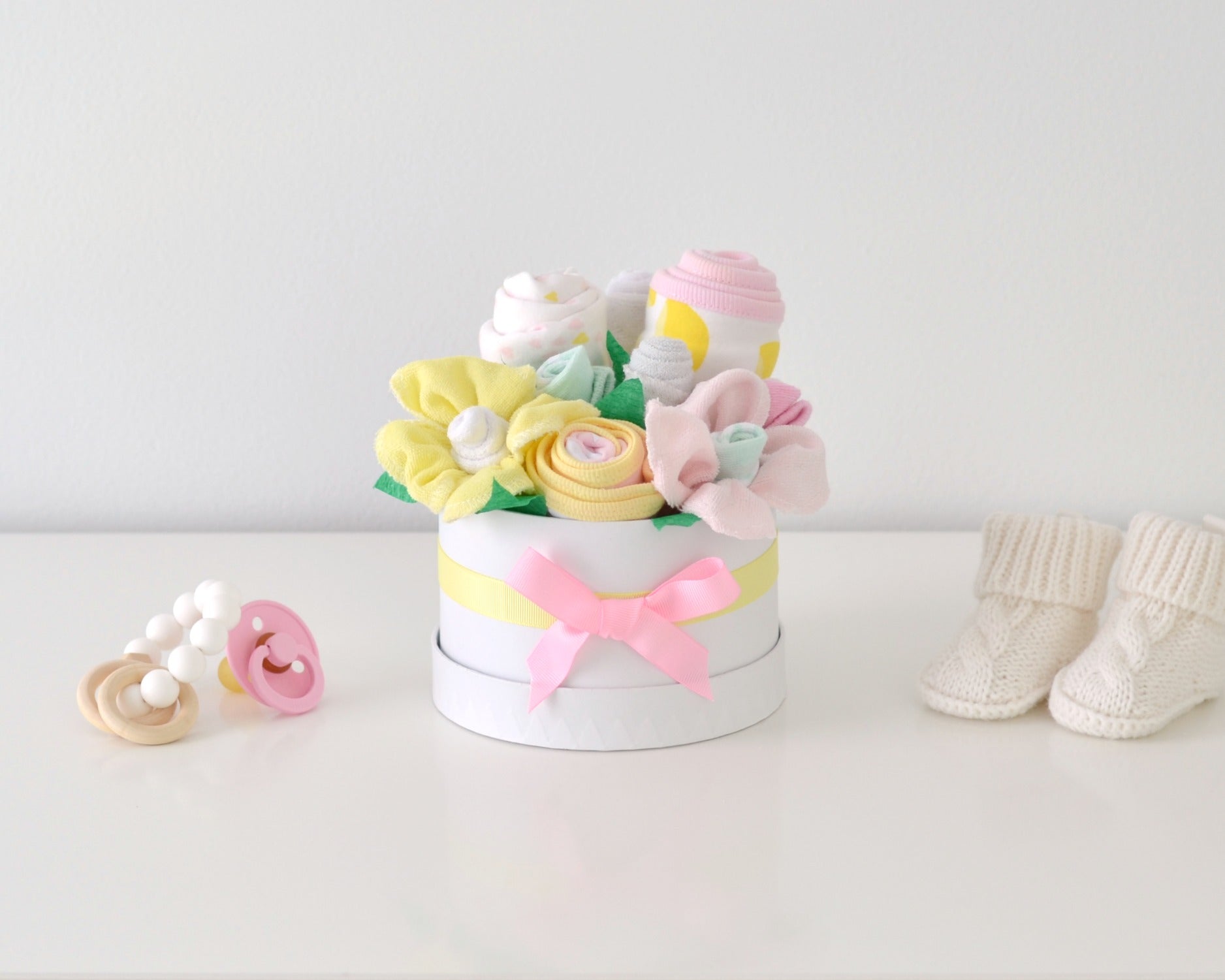 Lemon Baby Girl Gift Box - Petite - Baby Blossom Company