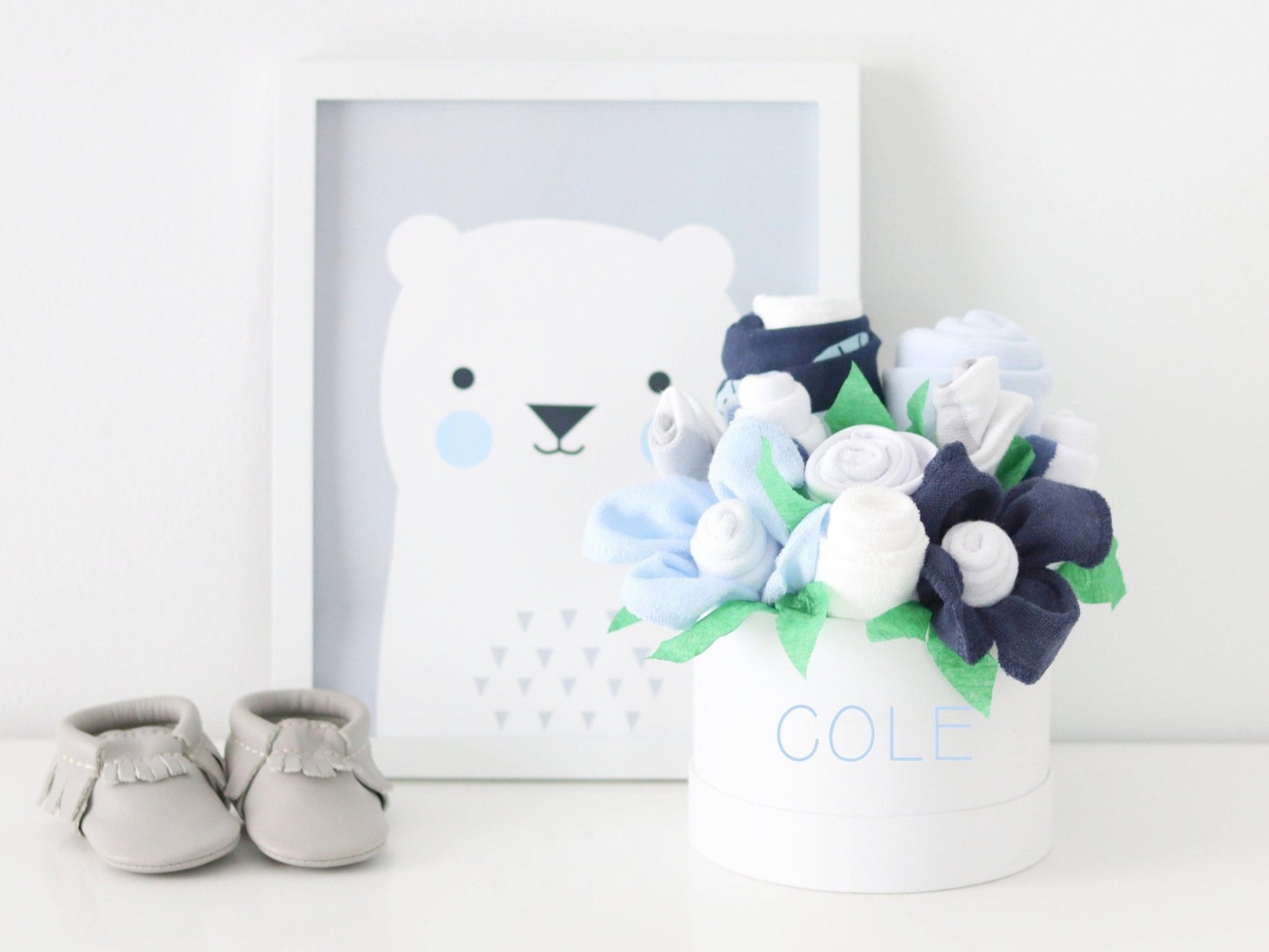 Little Boy Blue Baby Gift Basket Collection - Baby Blossom Company