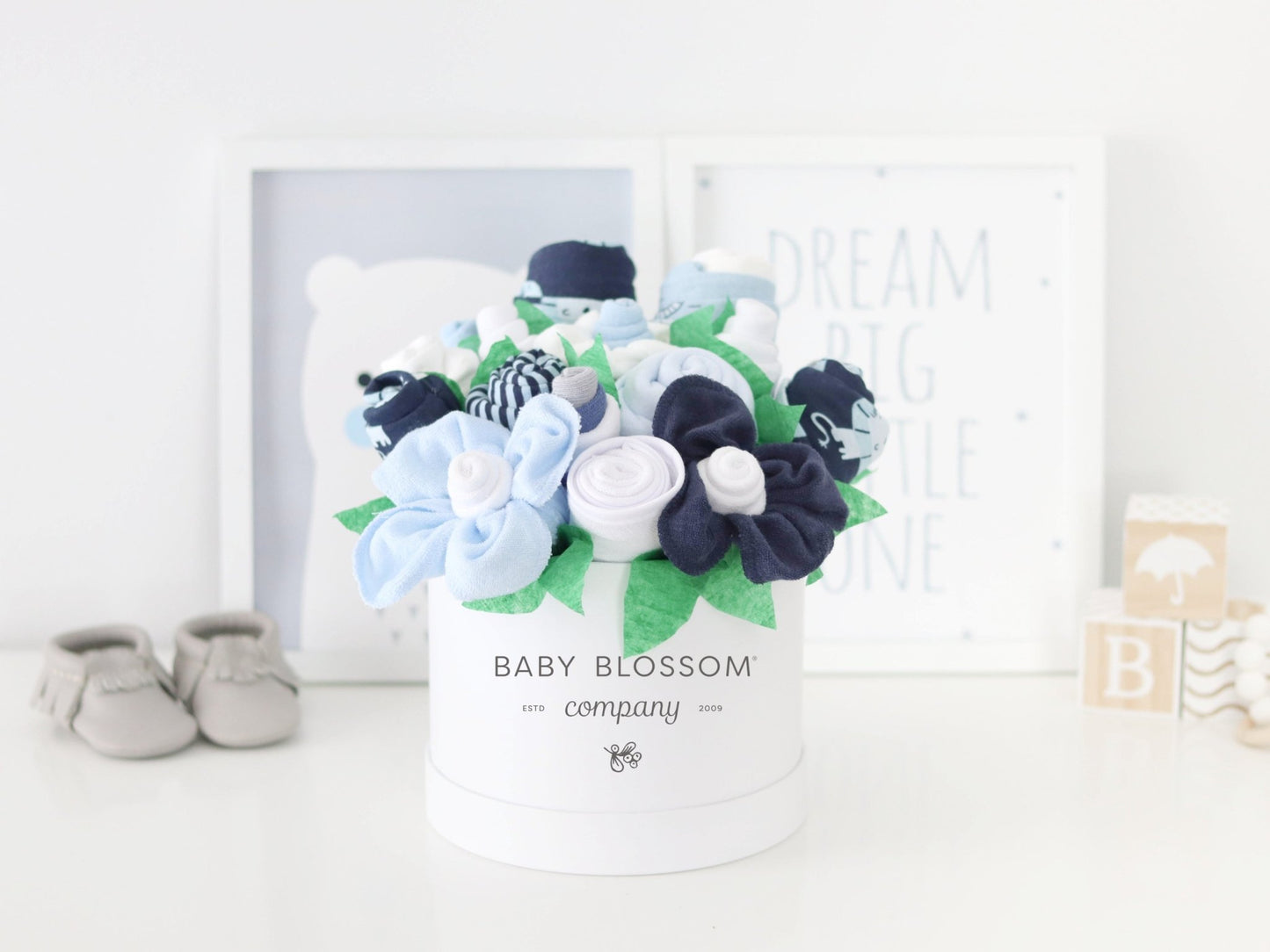 Little Boy Blue Baby Gift Basket Collection - Baby Blossom Company