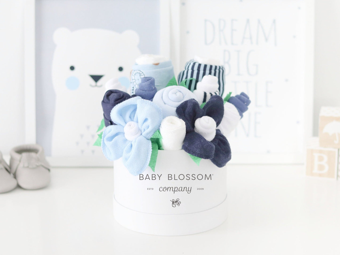 Little Boy Blue Baby Gift Basket Collection - Baby Blossom Company