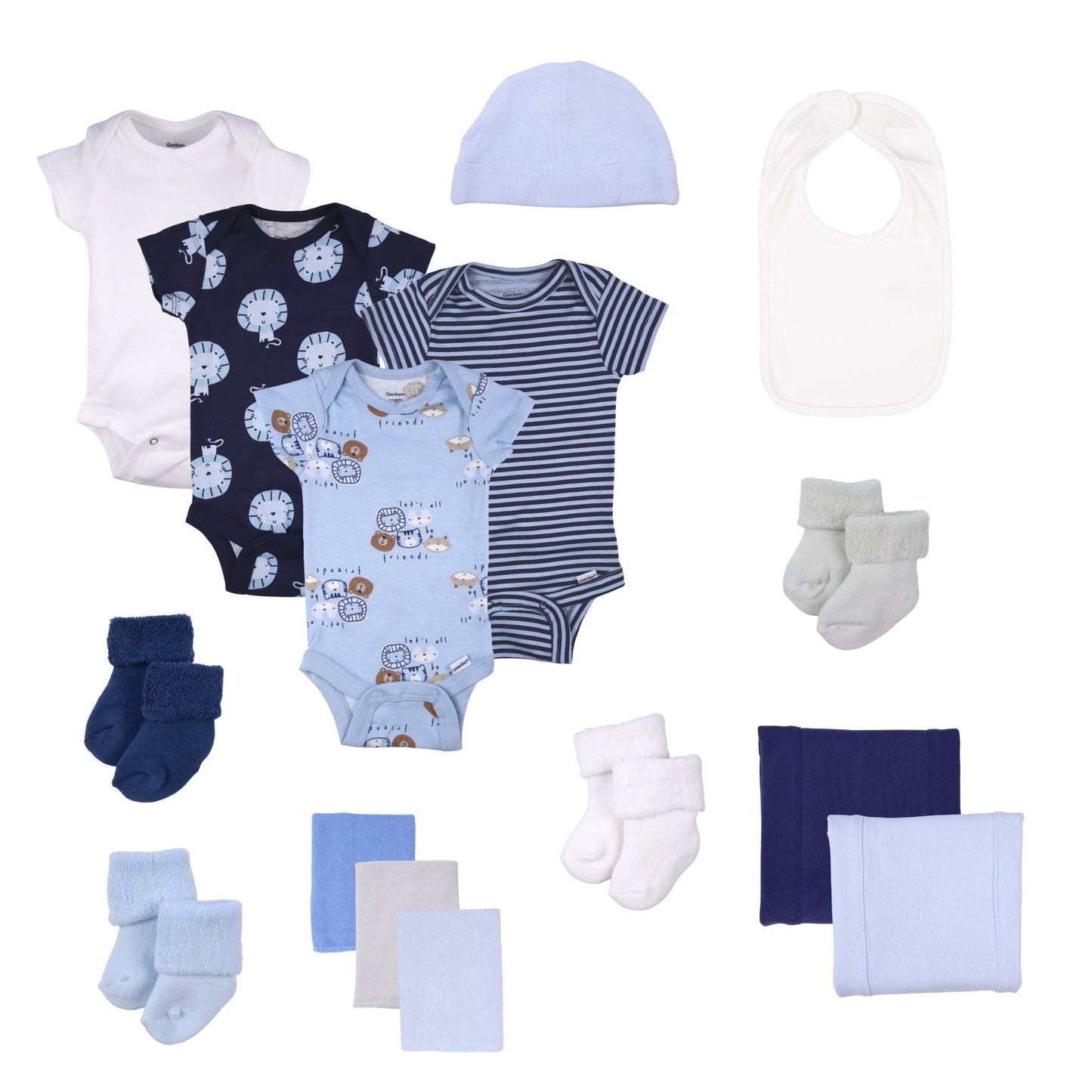 Little Boy Blue Baby Gift Basket Collection - Baby Blossom Company