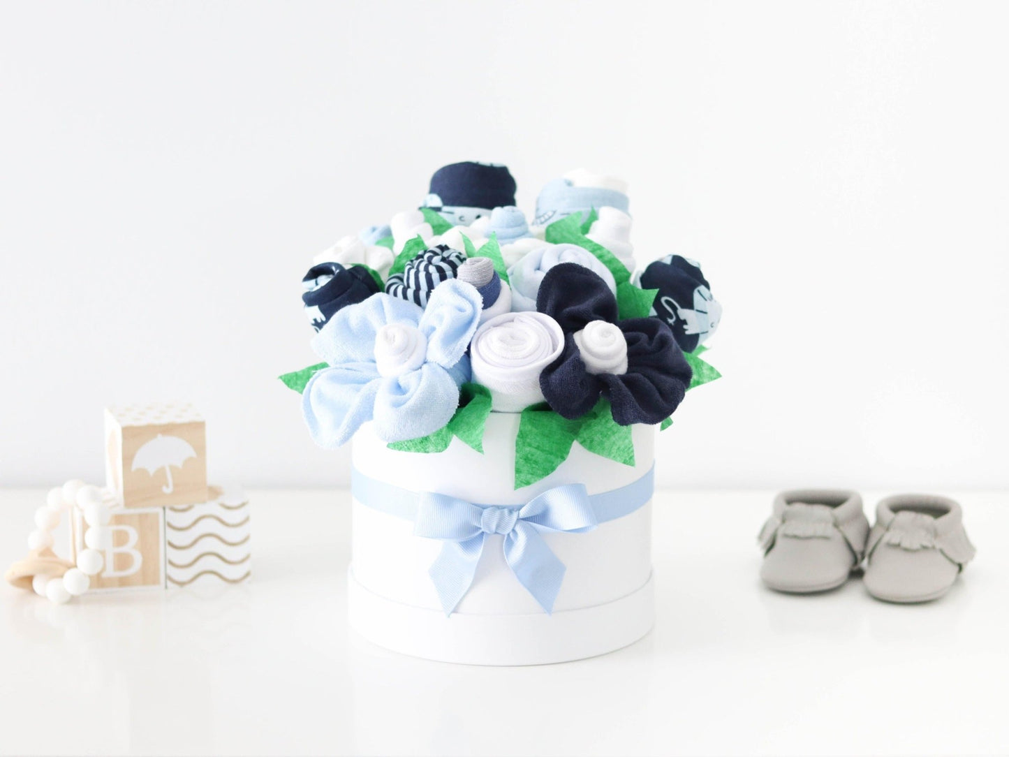 Little Boy Blue Baby Gift Basket Collection - Baby Blossom Company