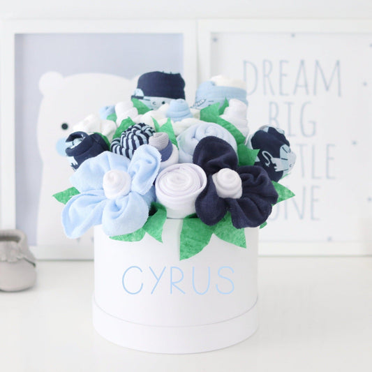 Little Boy Blue Baby Gift Basket Collection - Baby Blossom Company