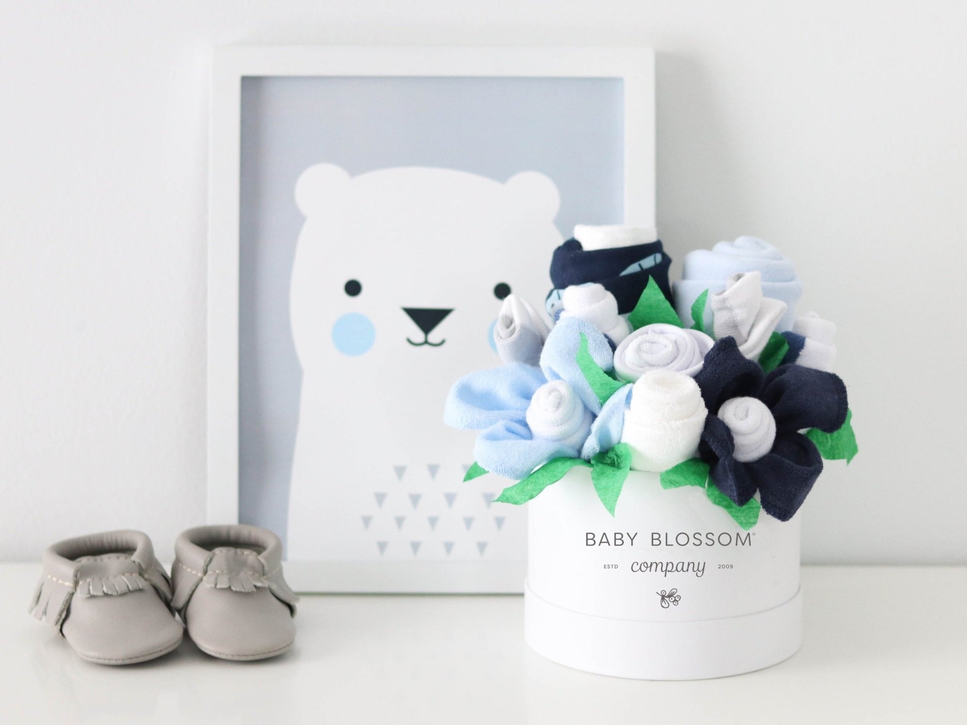 Little Boy Blue Baby Gift Basket Collection - Baby Blossom Company