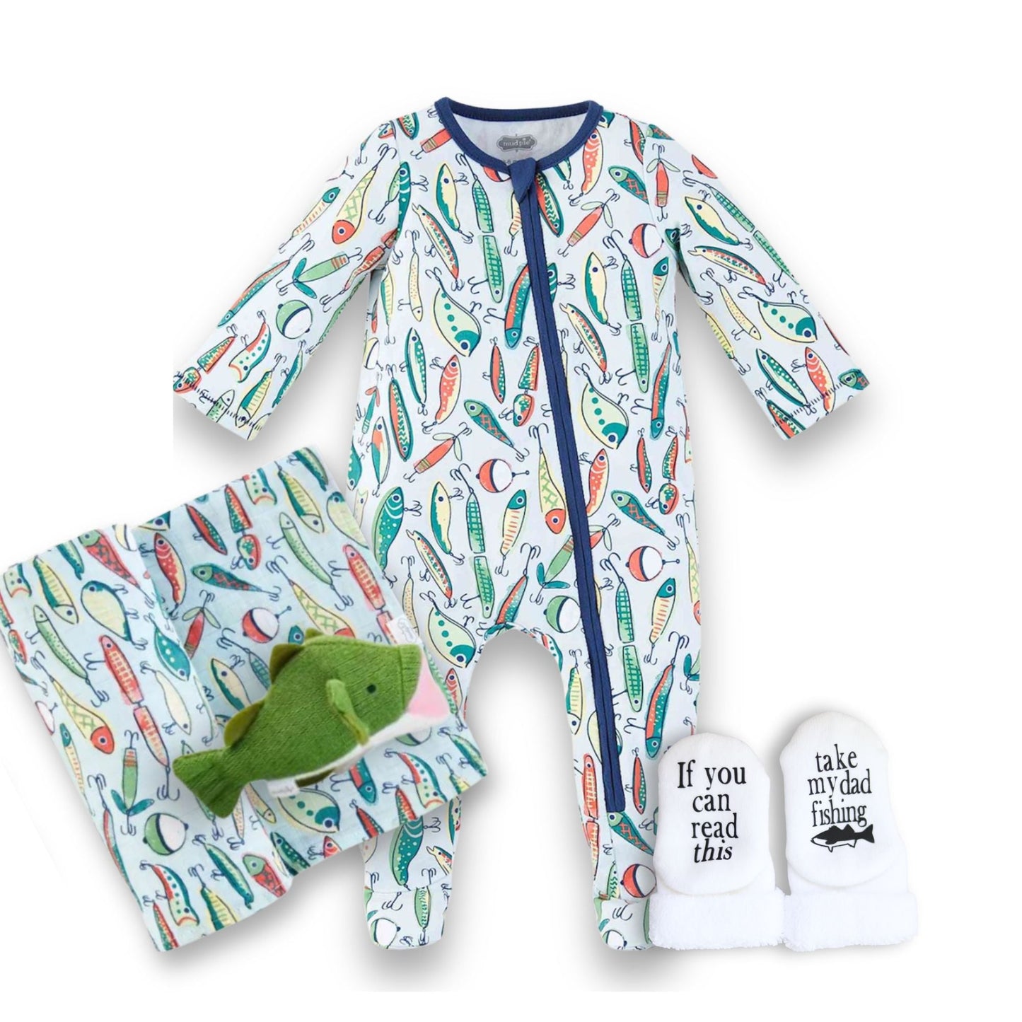 Little Fisherman Baby Gift Bundle - Baby Blossom Company