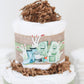 fishing theme diaper cake decoration with fishing vest boots lantern 