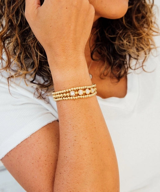 mama gold bracelet gift set