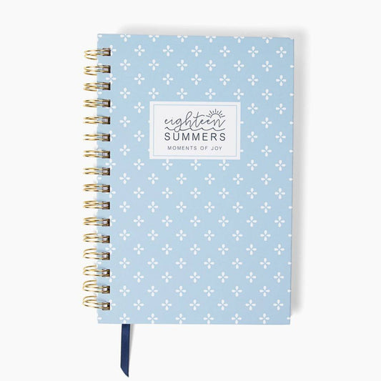 Memory Journal for Mom - Blue - Baby Blossom Company