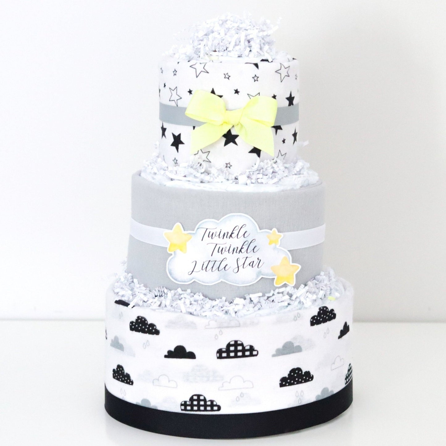 Moon Diaper Cake - Baby Blossom Company