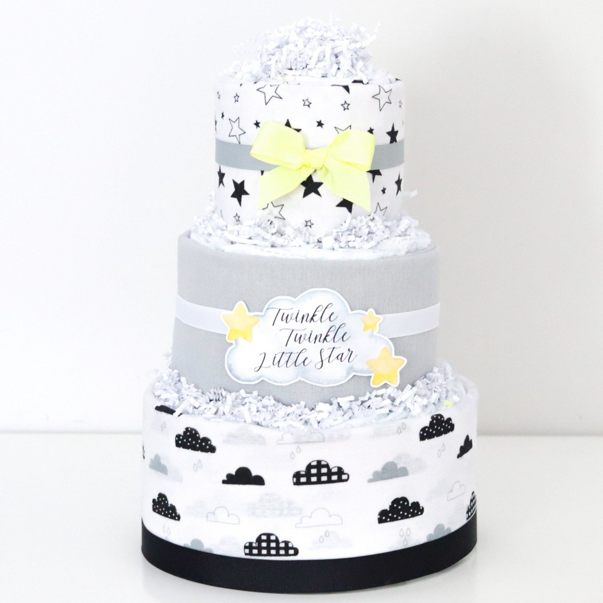 Moon Diaper Cake - Baby Blossom Company