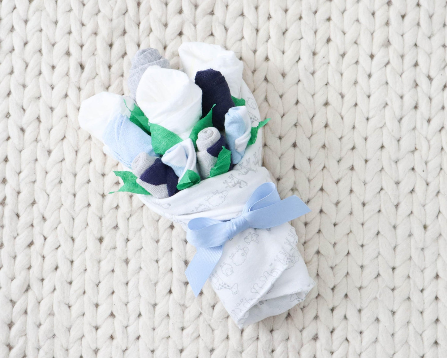 Navy Elephant Baby Gift Set - Baby Blossom Company