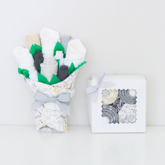 Neutral Jungle Baby Gift Set - Baby Blossom Company