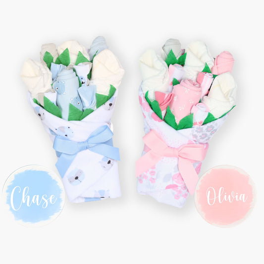 Personalized Twin Baby Gift Set - Baby Blossom Company