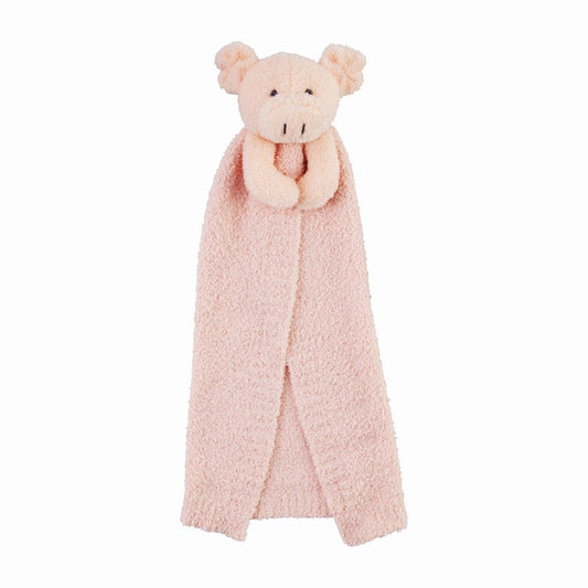 Pig Chenille Lovey Blanket - Baby Blossom Company