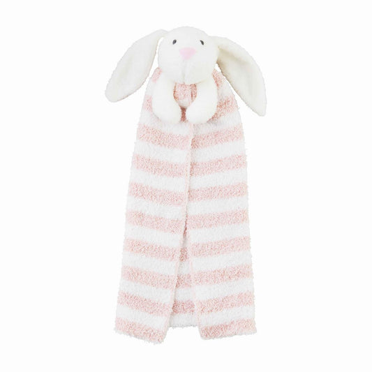 Pink Bunny Lovey Blanket - Baby Blossom Company