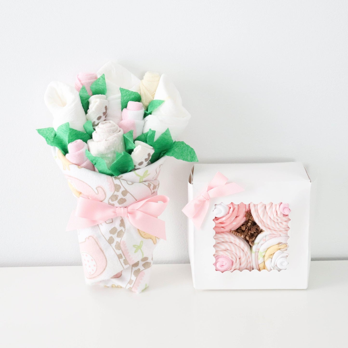 Pink Jungle Baby Gift Set - Baby Blossom Company