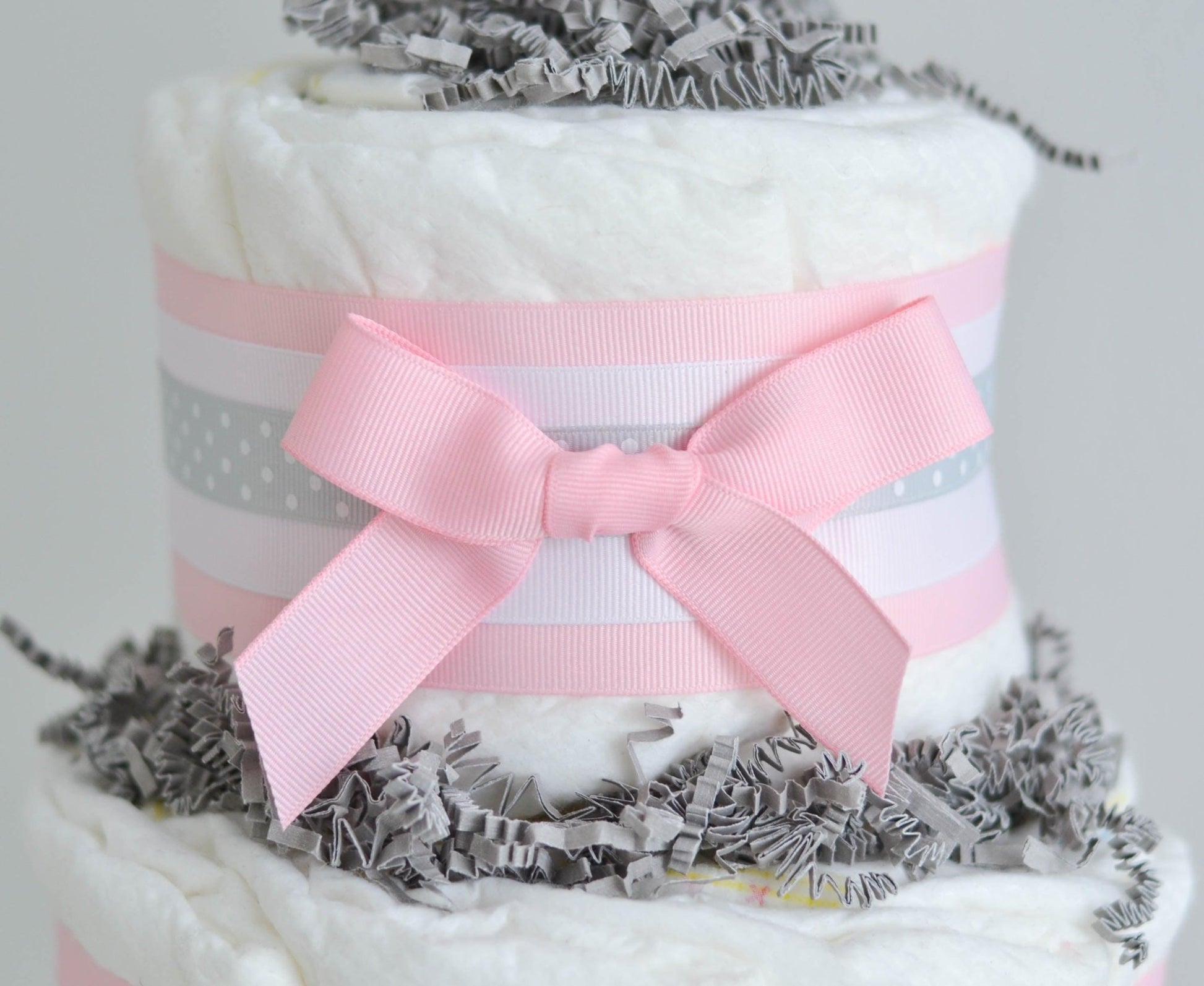 Pink Little Peanut Diaper Cake Kit - Baby Blossom Company