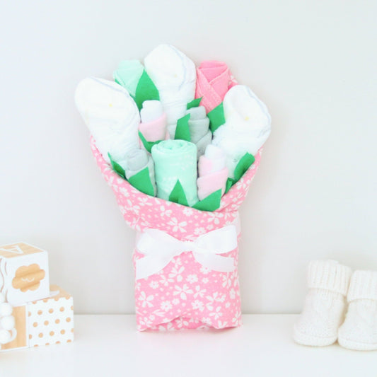 Pink Petals Baby Gift Set - Baby Blossom Company