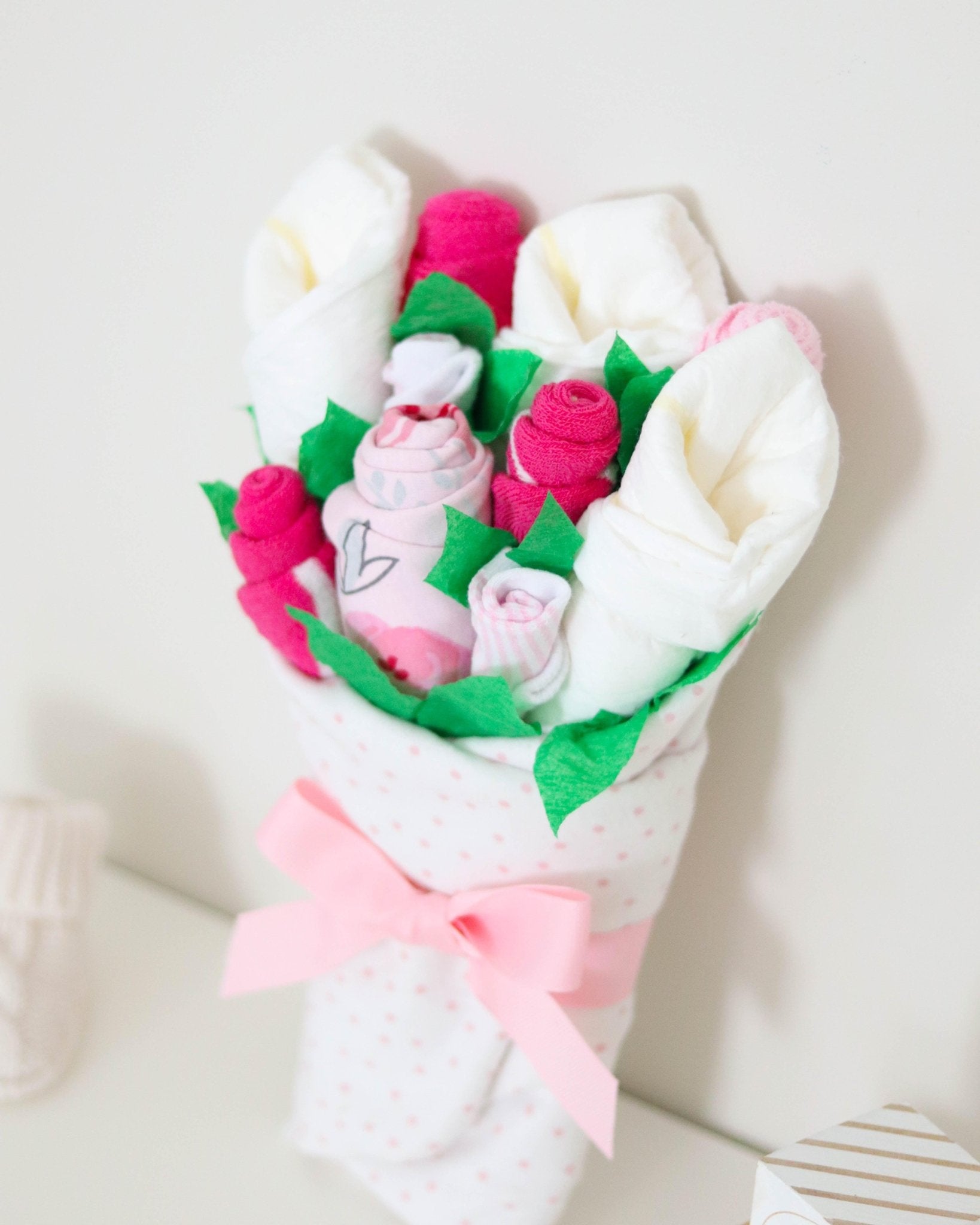 Pink Rose Baby Gift Set - Baby Blossom Company