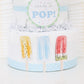popsicle baby shower diaper cake decoration blue