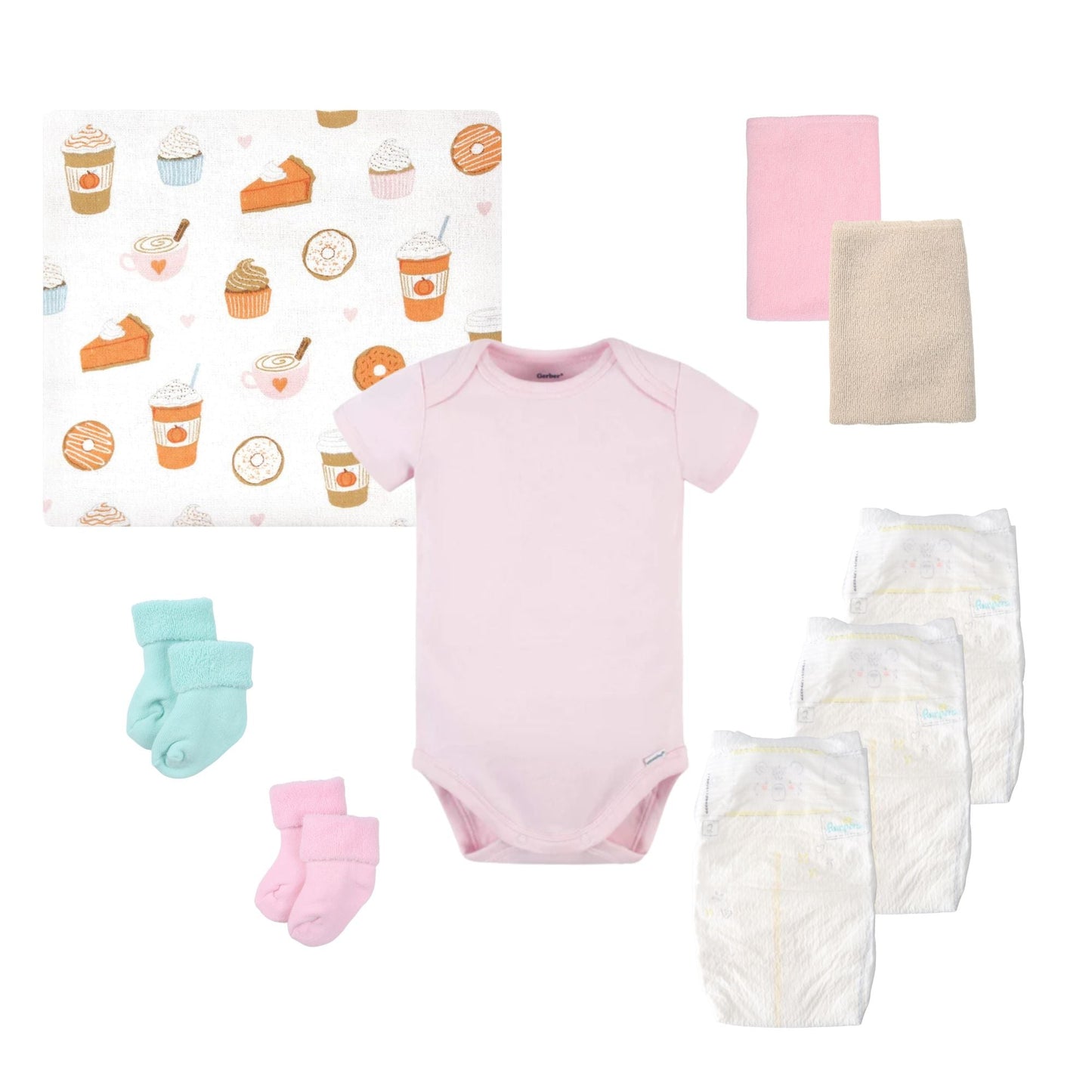 Pumpkin Spice Baby Gift Set - Baby Blossom Company