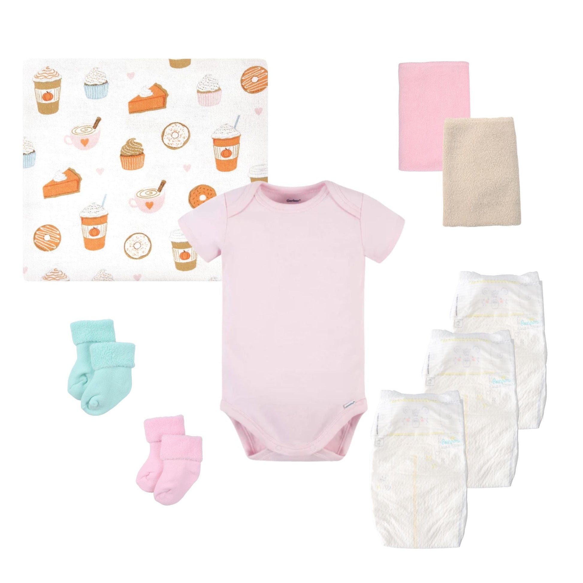 Pumpkin Spice Baby Gift Set - Baby Blossom Company