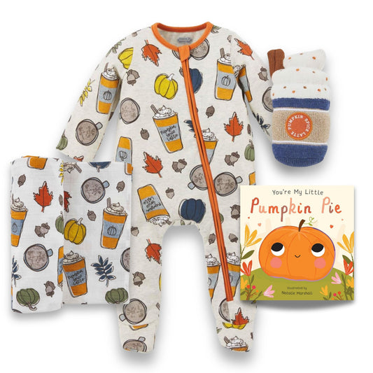 Pumpkin Spice Fall Baby Gift Set - Baby Blossom Company