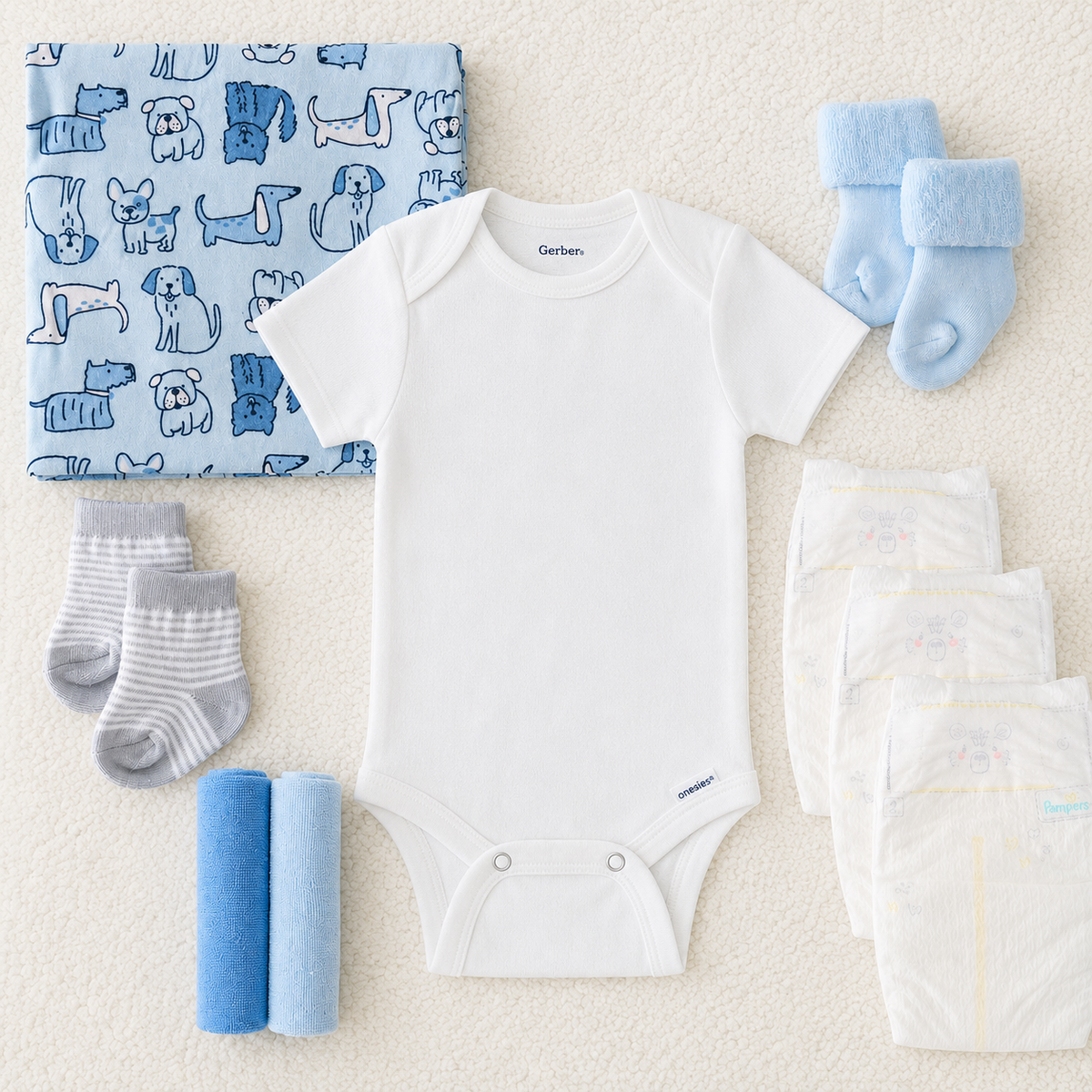 Puppy Pals Baby Boy Gift Set