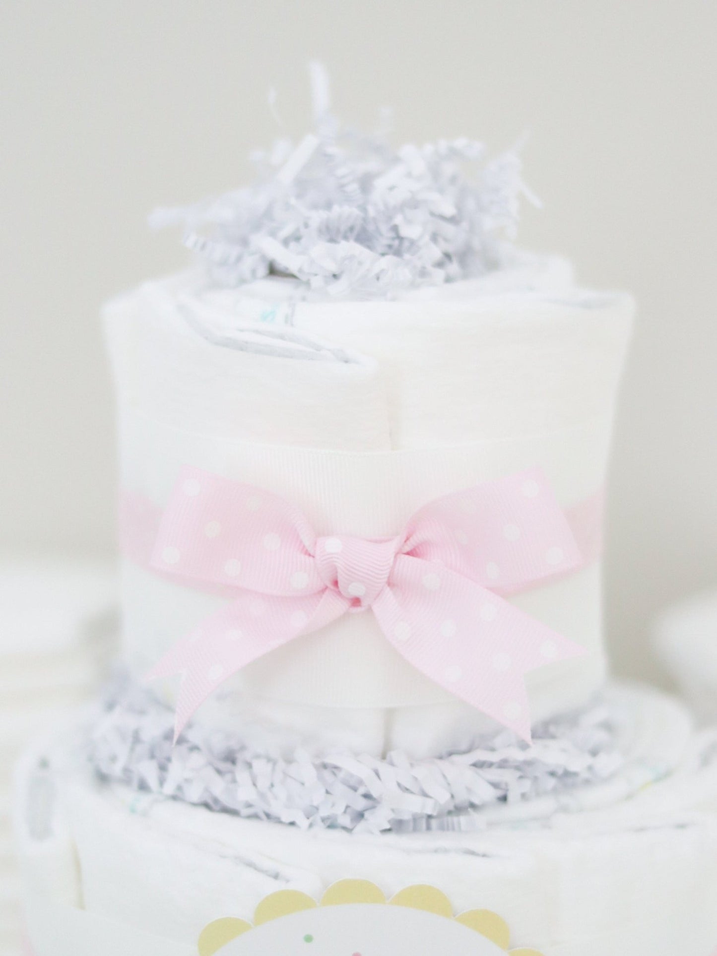 Ready to POP Diaper Cake - Pink - Baby Blossom Company