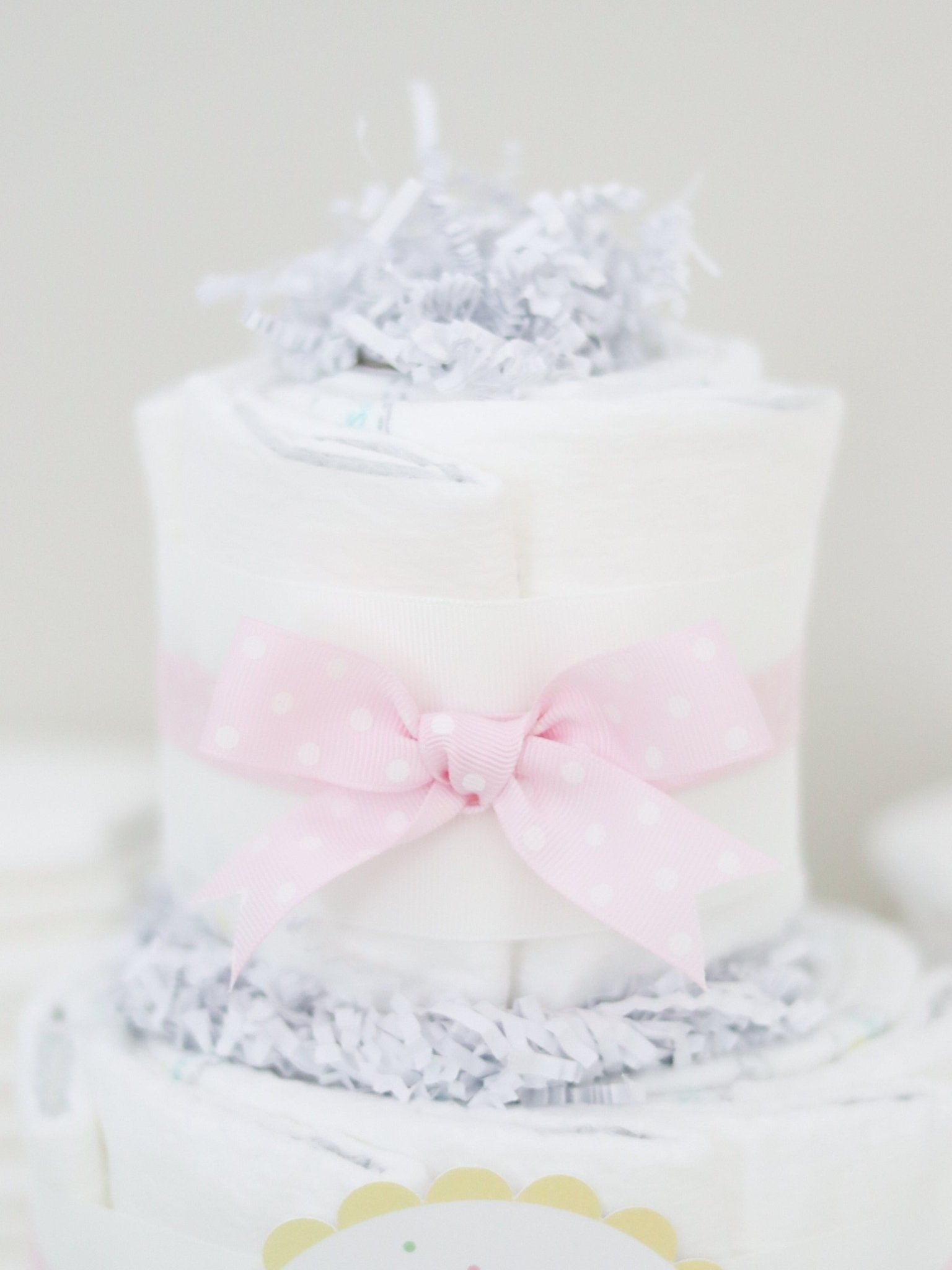 Ready to POP Diaper Cake - Pink - Baby Blossom Company