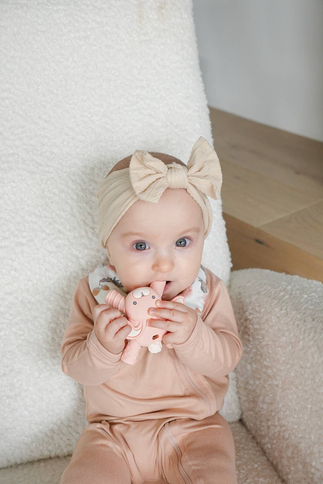 Ritzy Teether™ Baby Molar Teether: Bunny - Baby Blossom Company