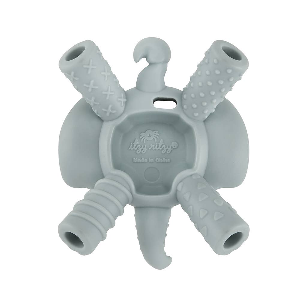 Ritzy Teether™ Baby Molar Teether: Elephant - Baby Blossom Company