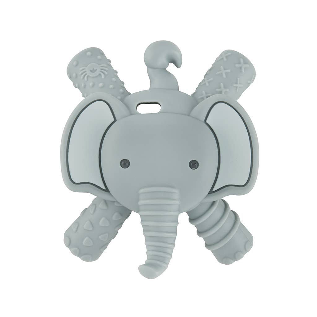 Ritzy Teether™ Baby Molar Teether: Elephant - Baby Blossom Company